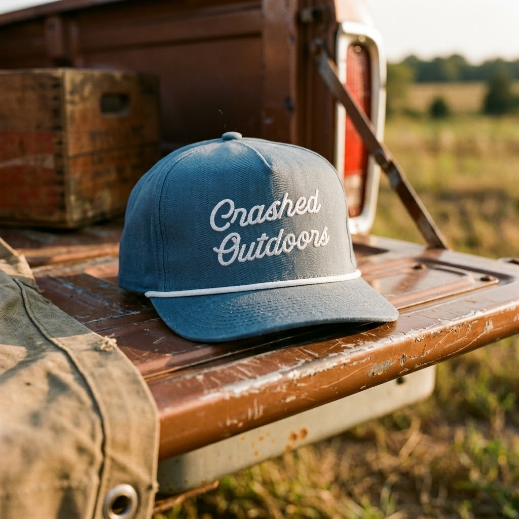 Crashed Outfitters rope script hat | Rope Cap - Image 5