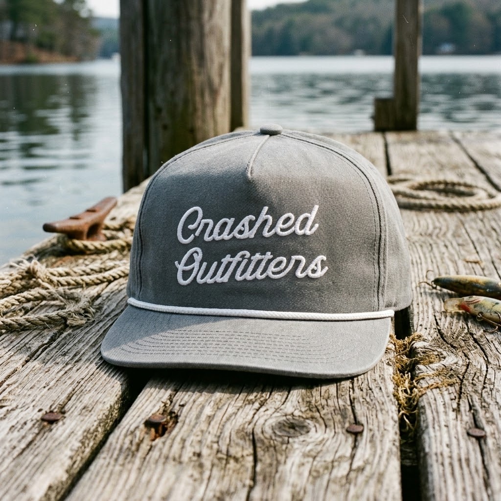 Crashed Outfitters rope script hat | Rope Cap - Image 6